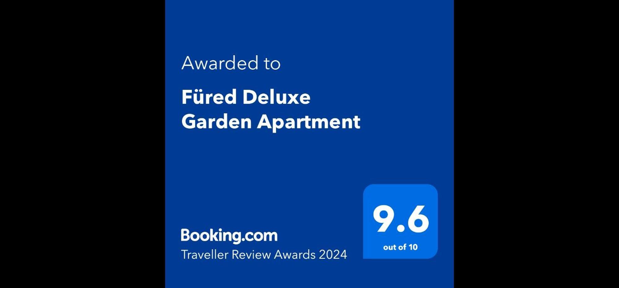 Fuered Deluxe Garden Apartment Balatonfüred Dış mekan fotoğraf